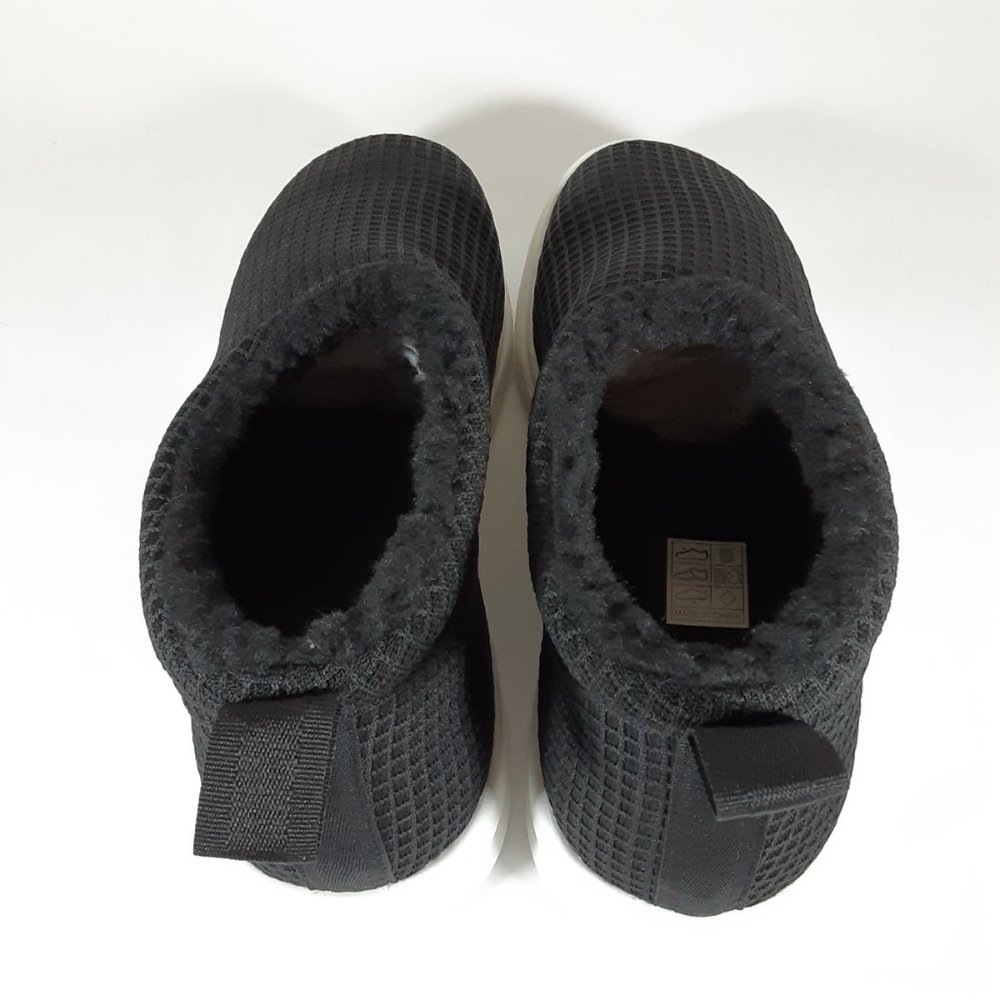 LUSSO CLOUD GURU SHERP MEN'S SHOES SIZE 11 IN JET BLACK WAFFLE / LILY WHITE BNIB - Picture 5 of 16